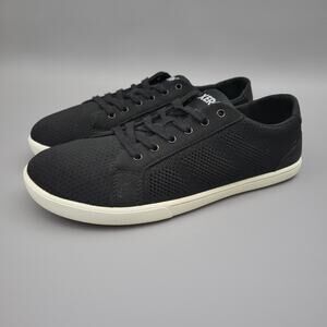 Xero Shoes Dillon Womens Black Knit Sneakers Lace Up Casual Shoes Size 10